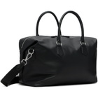 Polo Ralph Lauren Black Smooth Leather Duffle Bag