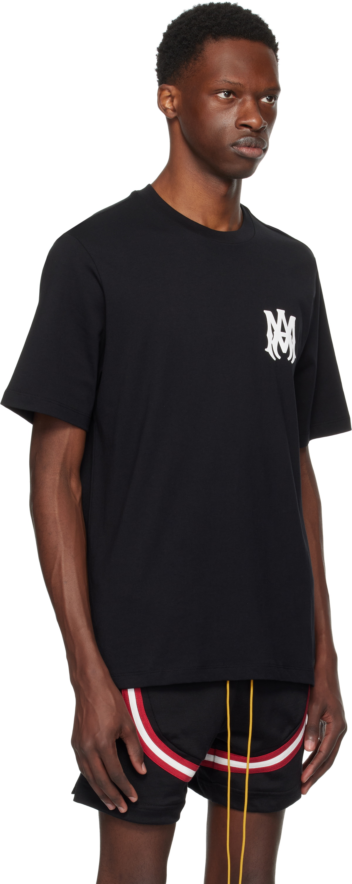 AMIRI Black MA Core Logo T-shirt Amiri