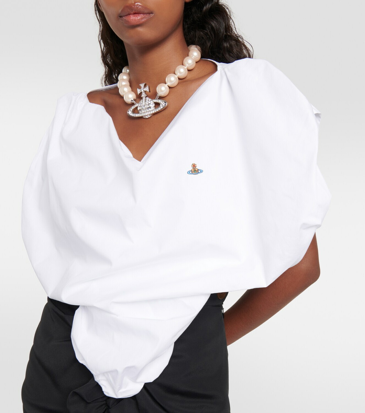Vivienne Westwood Heart cotton crop top Vivienne Westwood