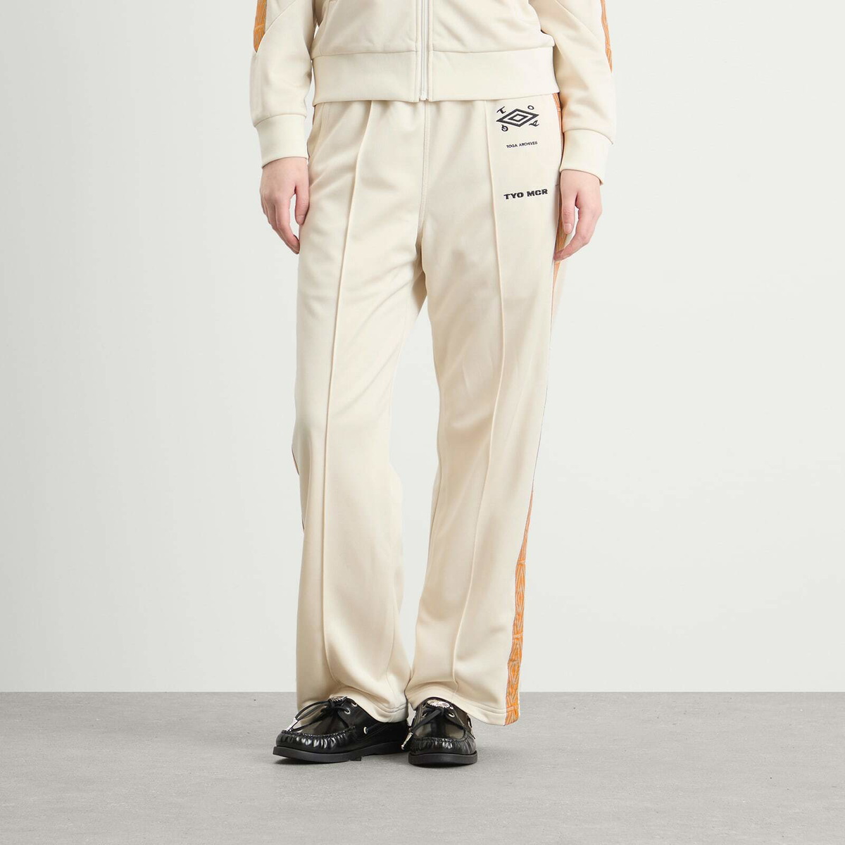 TOGA ARCHIVES Women's TOGA x Umbro Track Pants in Off White