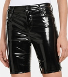 Rta - Toure vinyl shorts