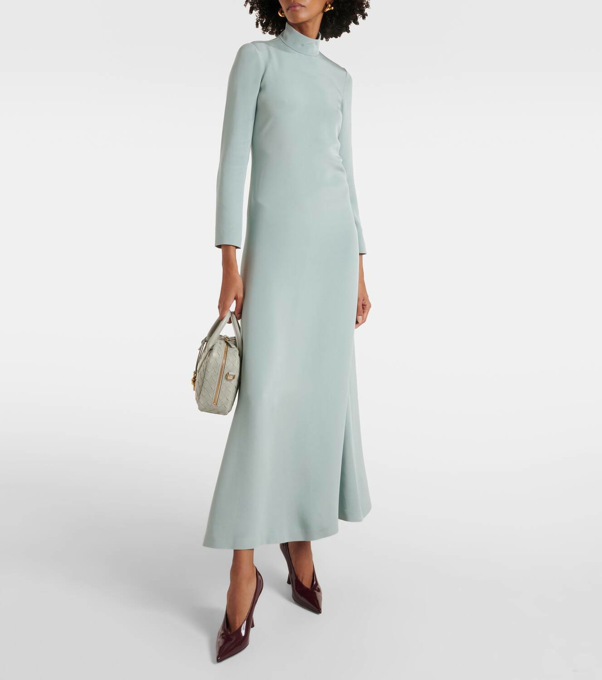 Loro Piana Peggie silk cady gown