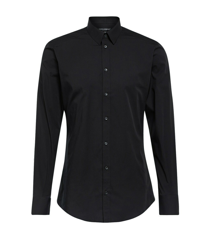 Photo: Dolce&Gabbana Cotton-blend shirt