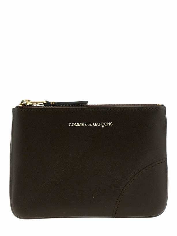 Photo: Comme des Garçons Wallet Logo Leather Wallet