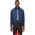 Givenchy Blue Denim Logo Jacket