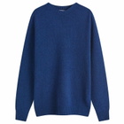 Country Of Origin Men's Geelong Seamless Knit Jumper in Navy