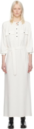 A.P.C. Off-White Marla Maxi Dress