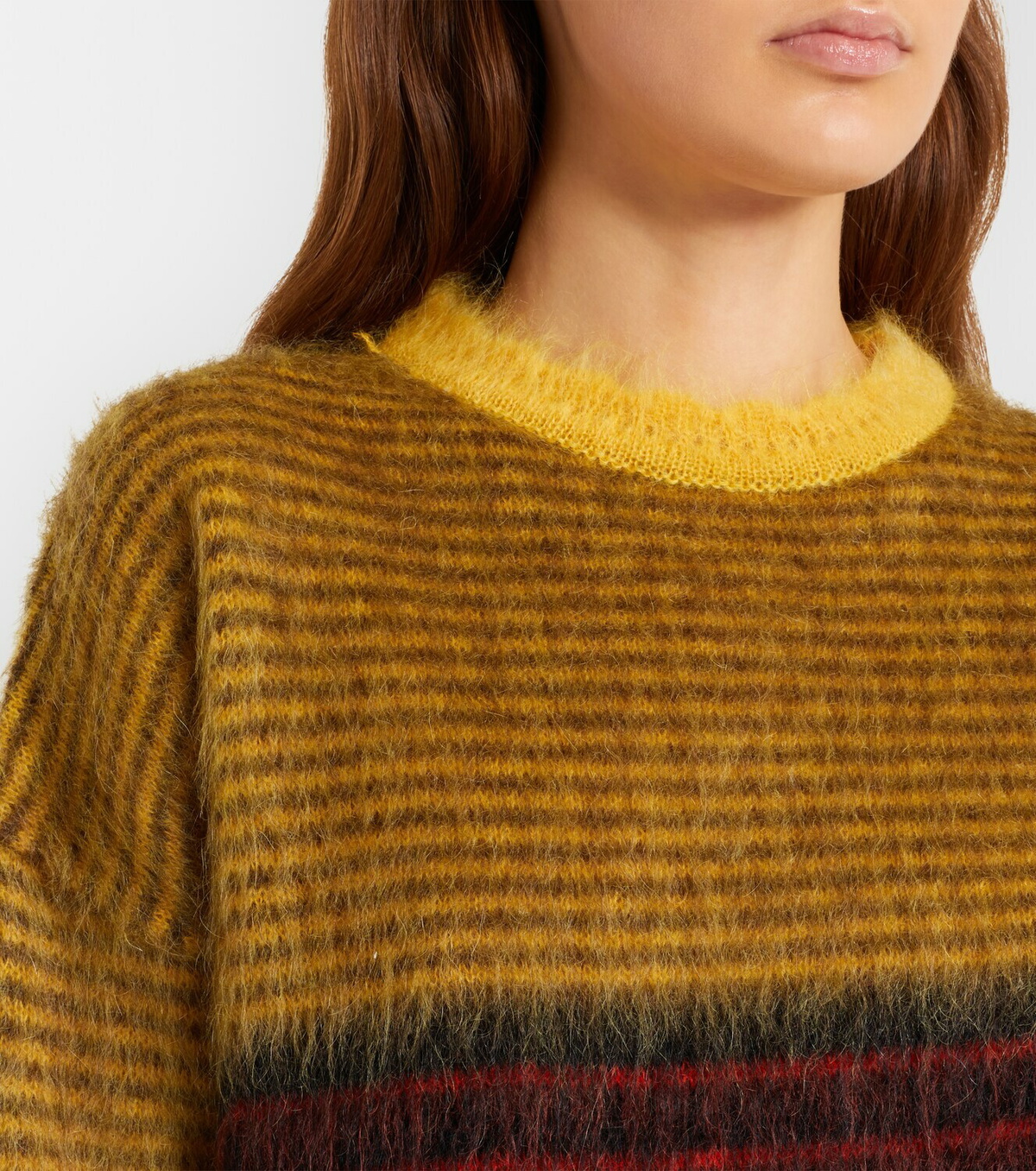 La DoubleJ Berra mohair-blend sweater