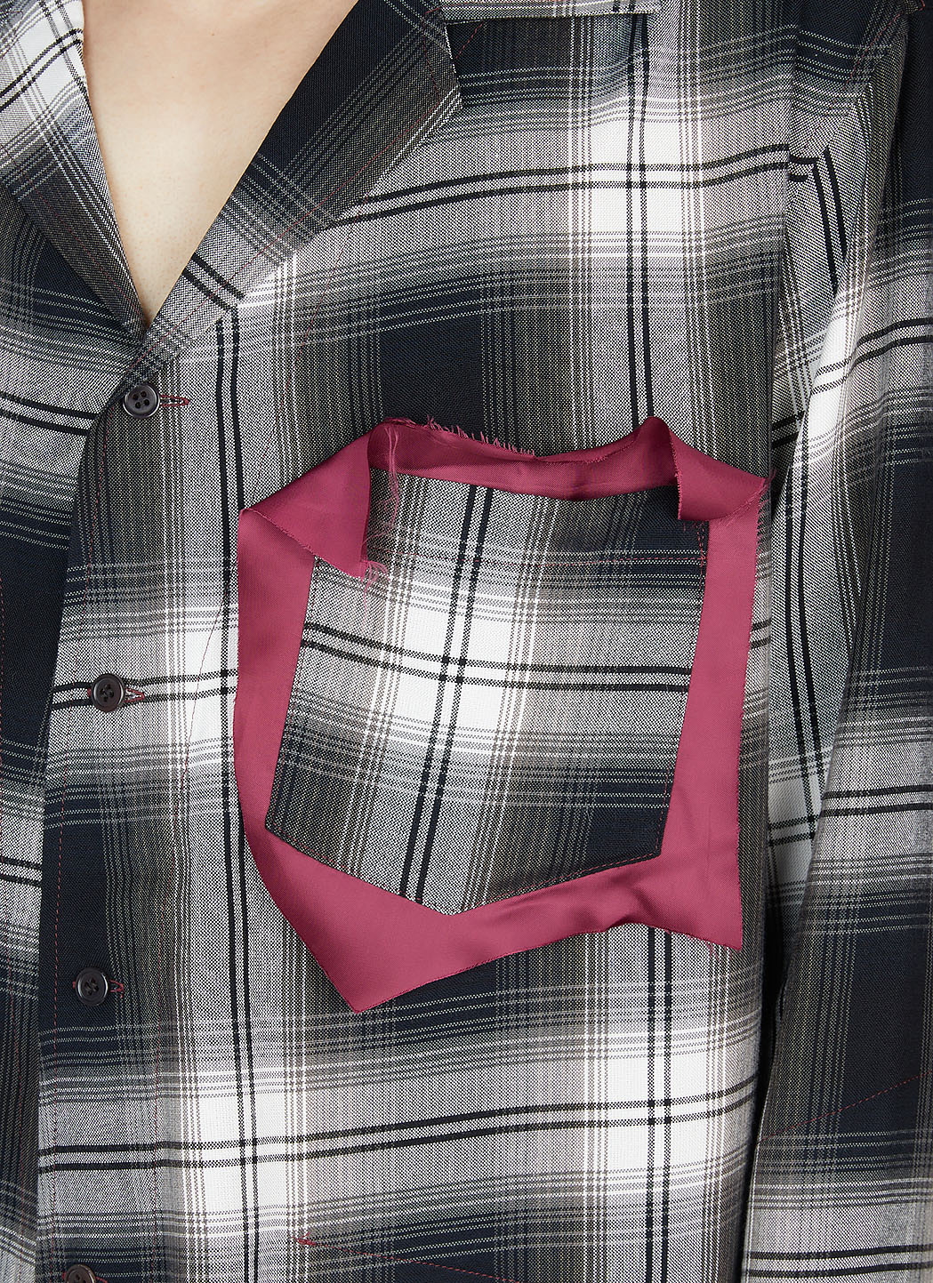 Sulvam Open Collar Shirt
