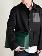 LOEWE - Puzzle Edge Large Logo-Debossed Leather Messenger Bag