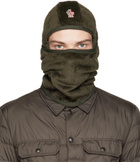 Moncler Grenoble Green Monogram Balaclava