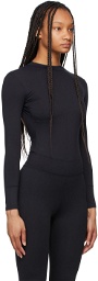 Norba Black Cutout Bodysuit