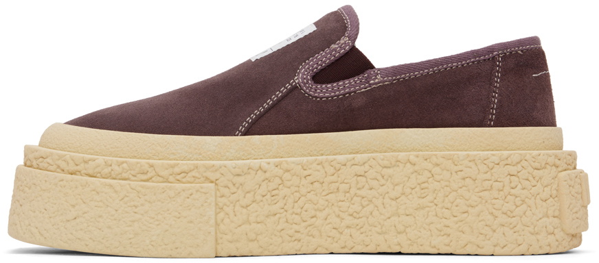 ★関税込み★ MM6 Maison Margiela Suede Fablic Sneaker MM6 Maison Margiela Suede high-top Sneakers | Black | FARFETCH