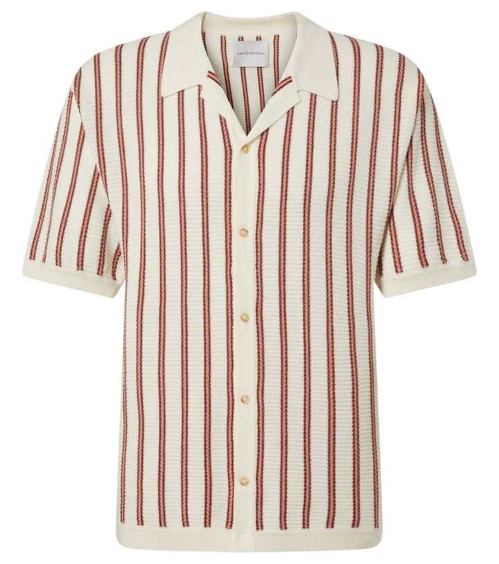 Photo: King & Tuckfield Striped wool shirt