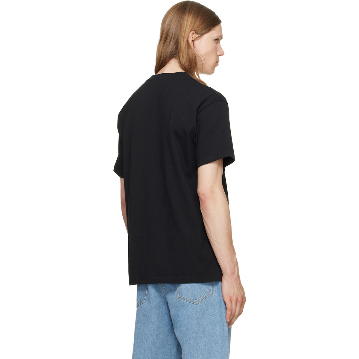 Givenchy Black 'Givenchy Paris' Pompom Embroidery T-shirt