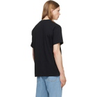 Givenchy Black 'Givenchy Paris' Pompom Embroidery T-shirt
