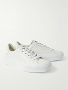 Givenchy - Logo-Embossed Leather Sneakers - White