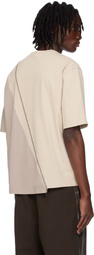 A-COLD-WALL* Off-White Spliced T-shirt