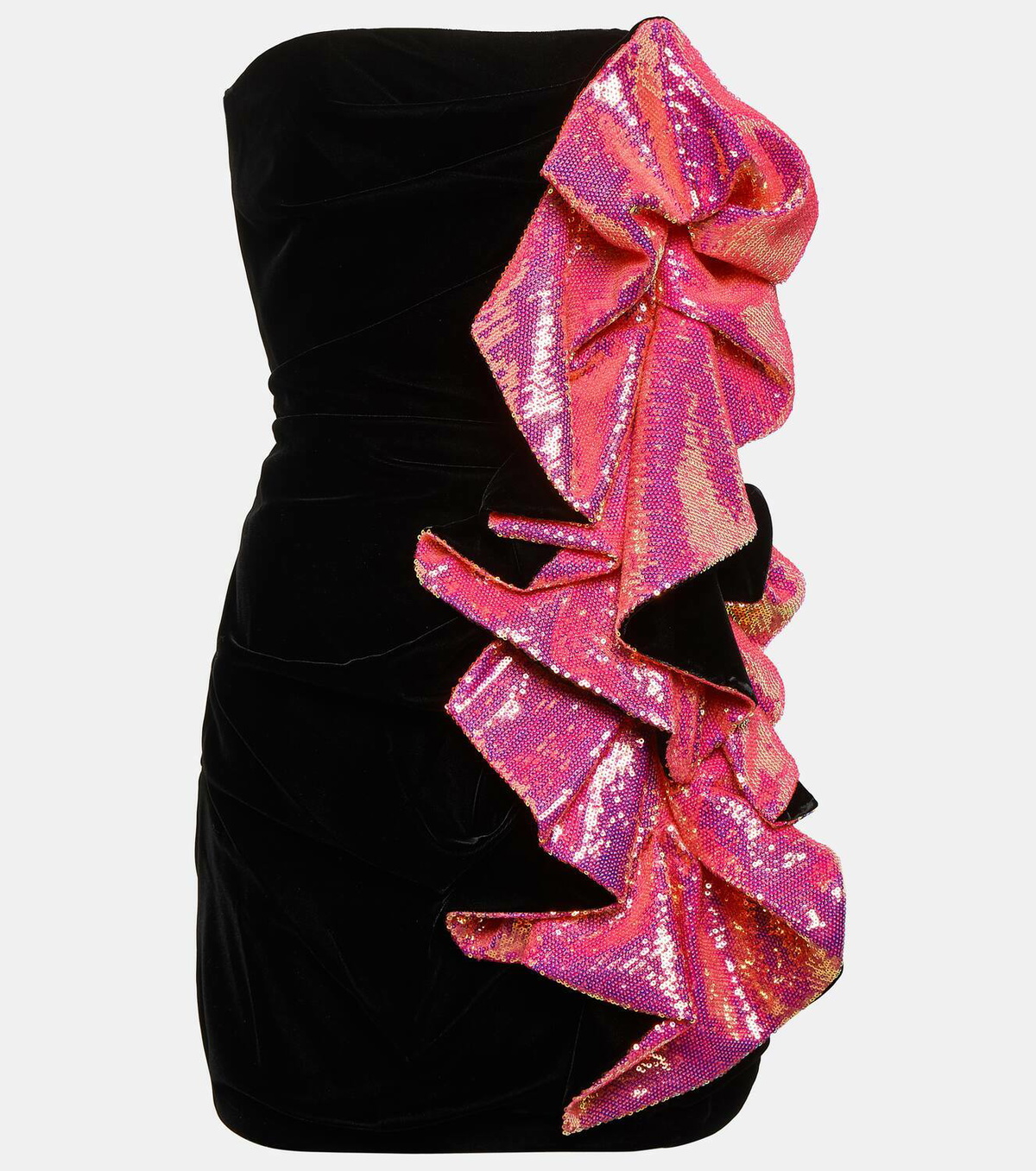 Alexandre Vauthier Strapless embellished minidress
