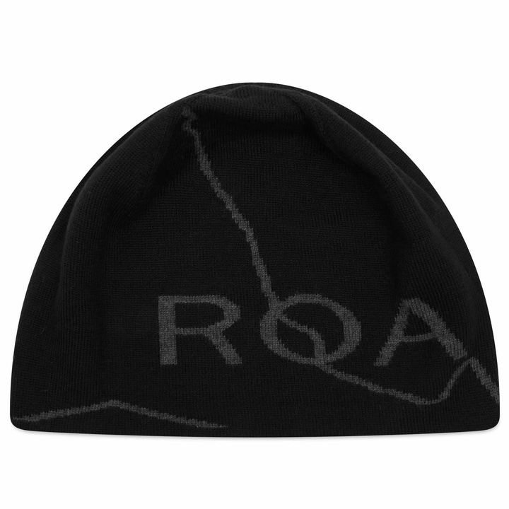Photo: ROA Men's Logo Beanie in Black 