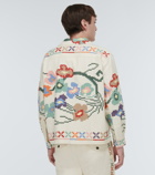Bode Prisma embroidered cotton overshirt