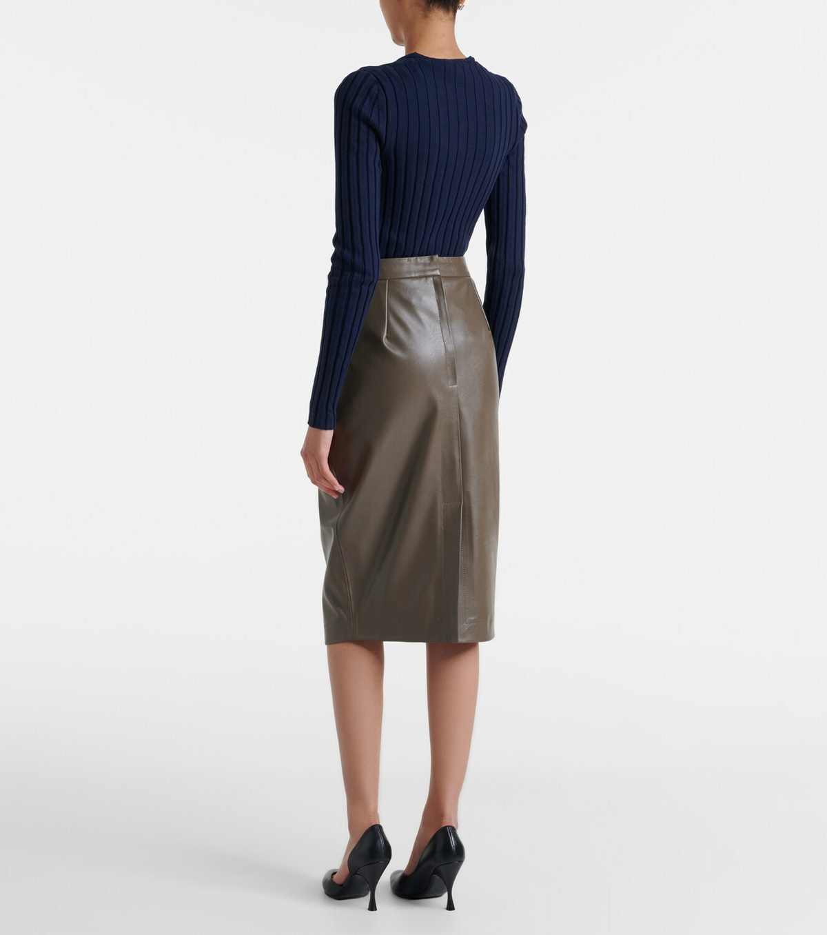 Stella McCartney Draped pencil skirt
