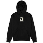 Awake NY Men's Bold Logo Hoodie in Washed Black