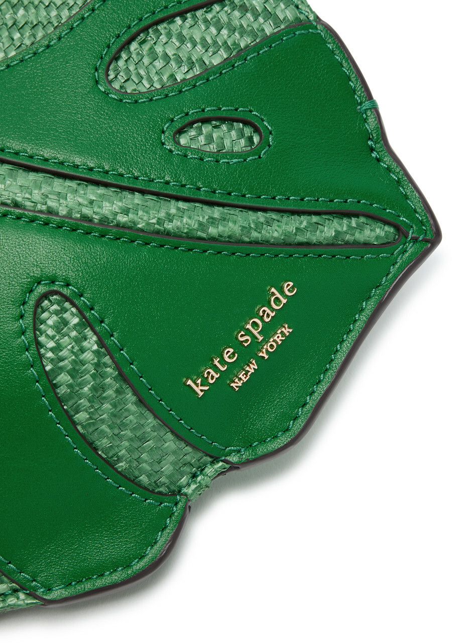 Kate Spade New York Playa 3D Leaf Leather Cross-body bag - Green - One Size