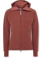 Houdini - Mono Air Houdi Slim-Fit Polartec Power Air Light Zip-Up Ski Hoodie - Burgundy