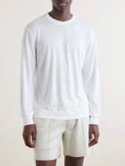 TOM FORD - Lyocell and Cotton-Blend Jersey T-Shirt - White
