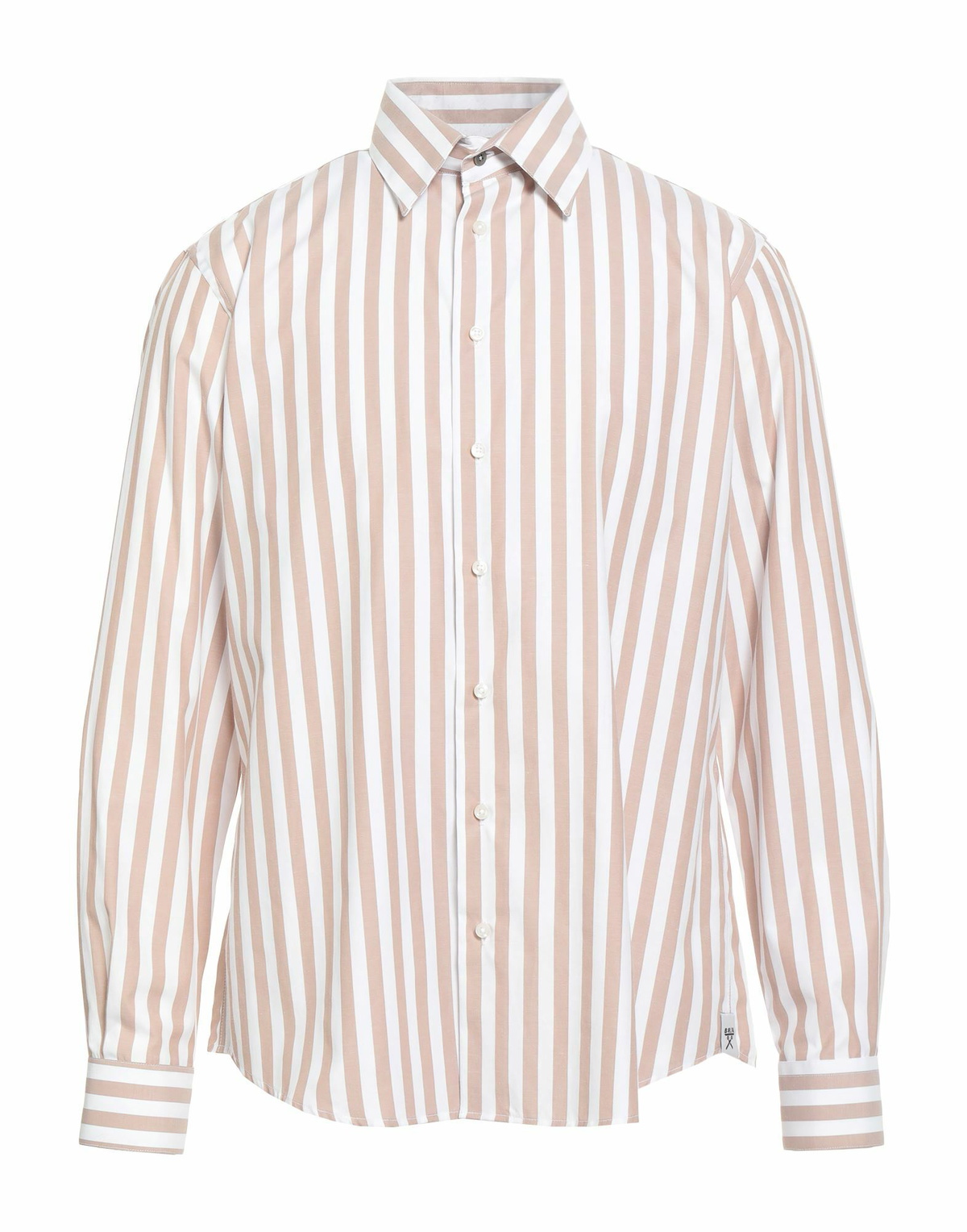Berna Mens Shirt Light brown