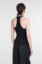 ANDREĀDAMO Tank Top In Black Polyamide