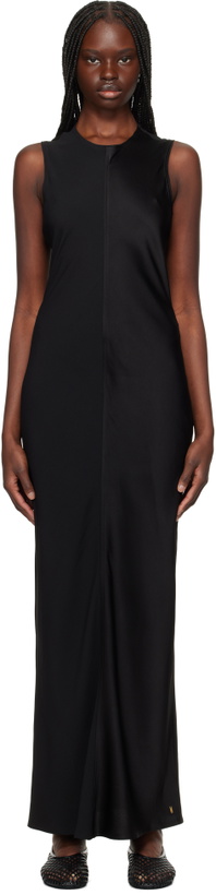 Photo: AMI Paris Black Straight Maxi Dress