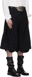 HODAKOVA Upside Down Wide Trouser Shorts