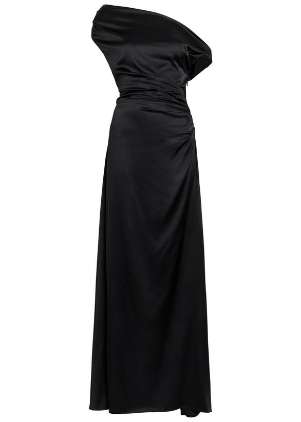 paige arpeggio linen blend smocked midi dress Alila Smocked Linen Midi Dress main image 1