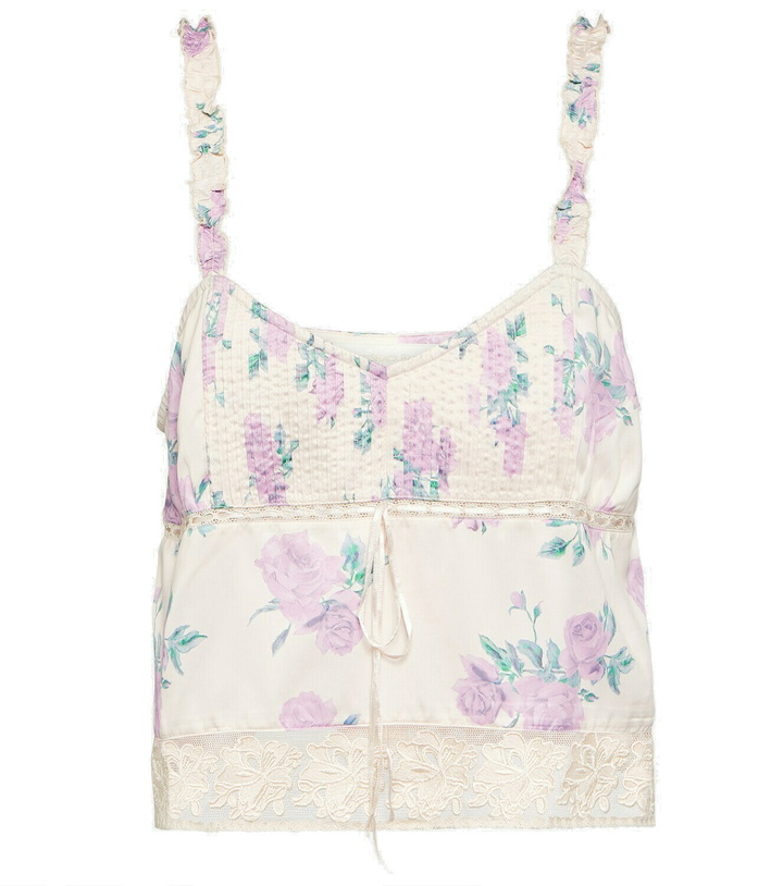 Photo: LoveShackFancy Lanzo floral top