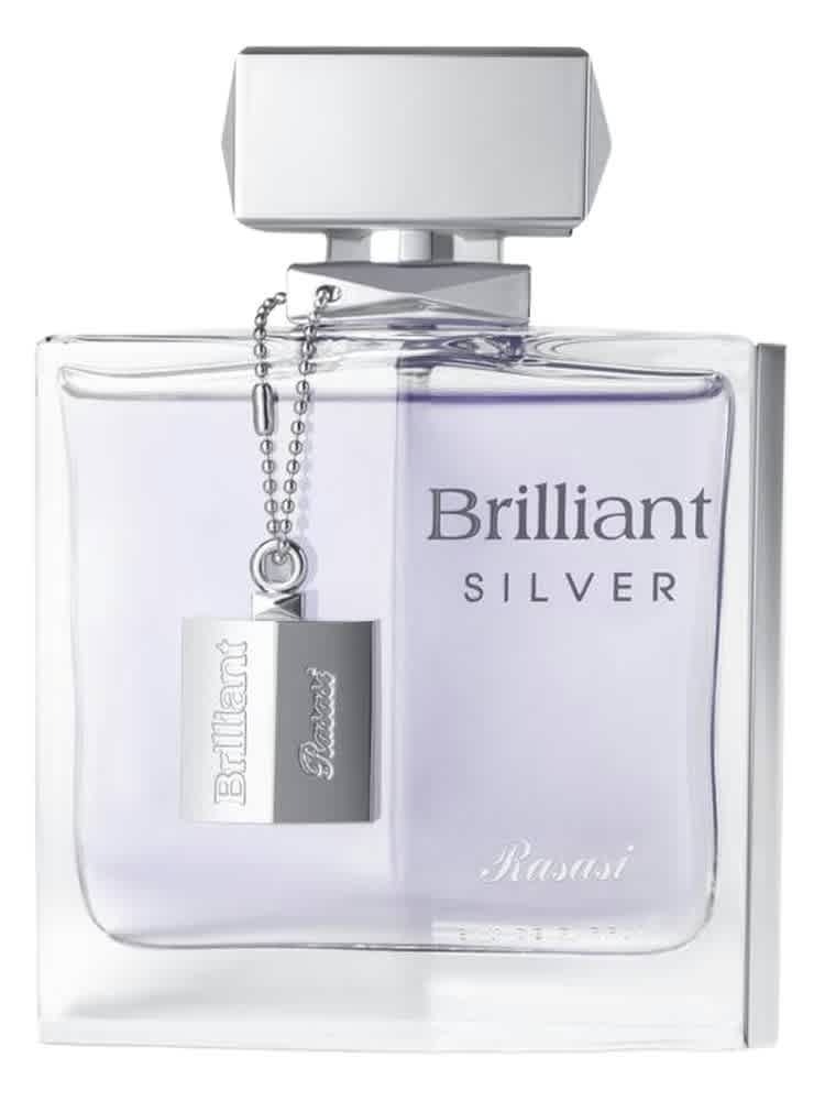 Rasasi Unisex Brilliant Silver EDP Spray 3.4 oz Fragrances 614514447154