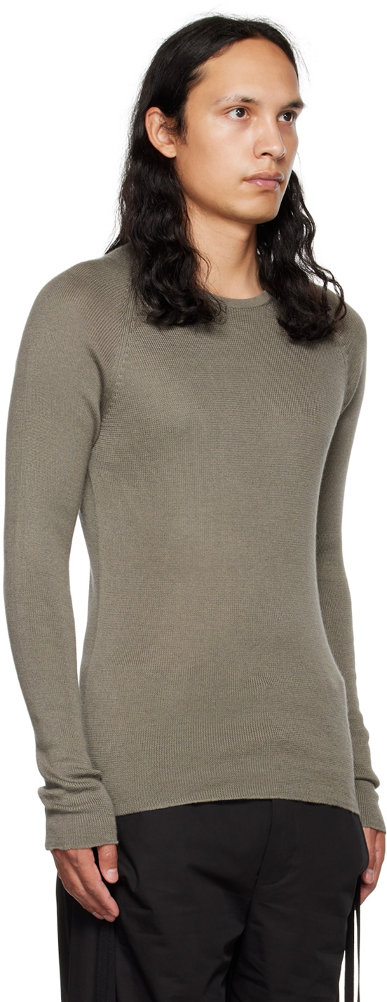 Label Under Construction Gray Thermal Sweater