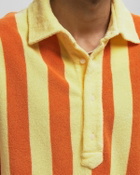 Edmmond Studios POOL POLO STRIPES orange Men