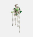 Dries Van Noten Crystal-embellished drop earrings