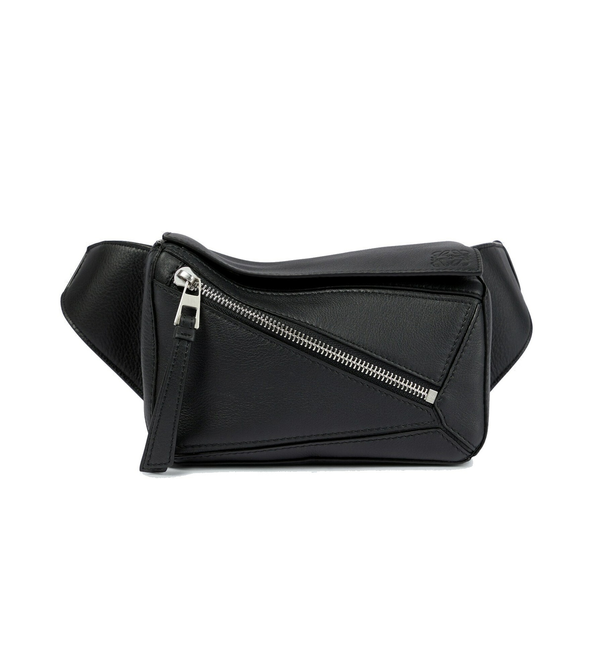 ショルダーバッグ Loewe Brown Leather Small Puzzle Belt Bag Loewe - Puzzle Small leather belt bag Loewe