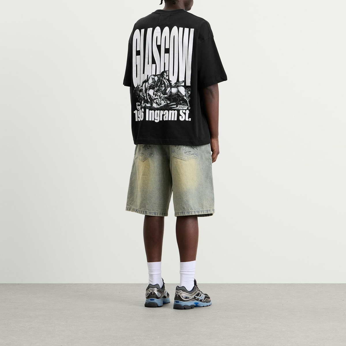 END. Glasgow T-Shirt in Black