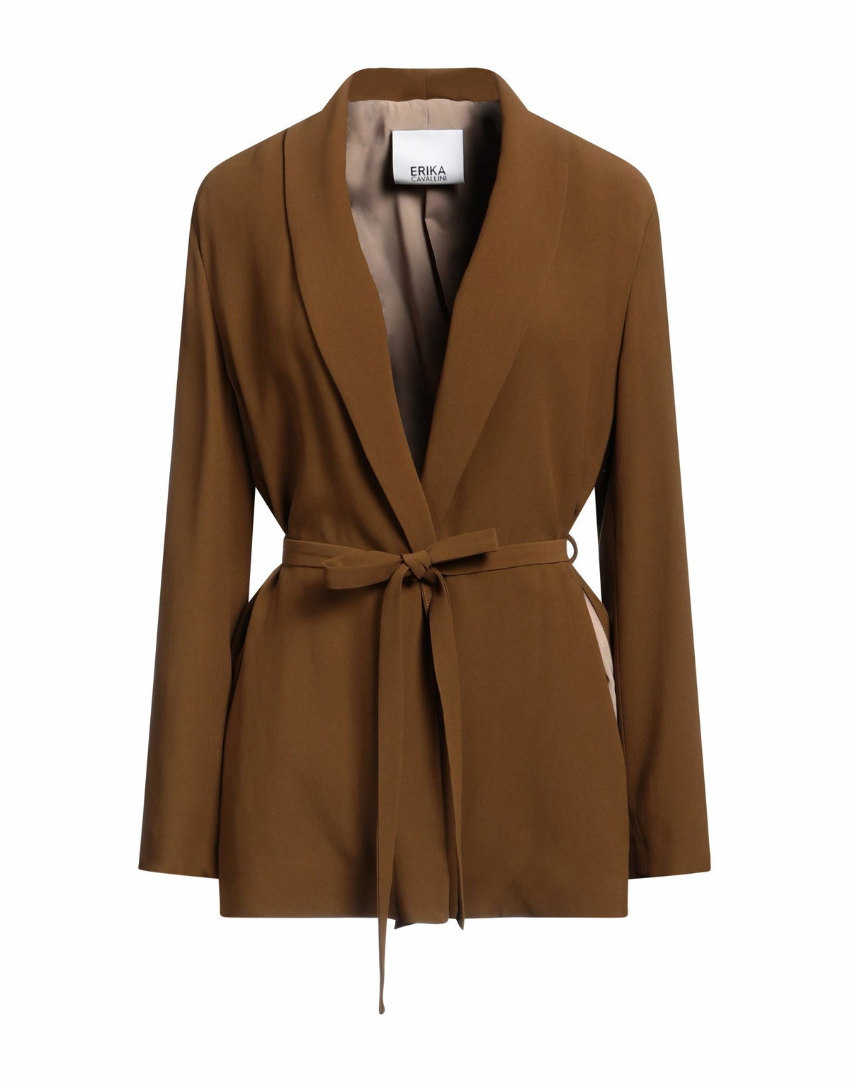 Erika Cavallini Womens Blazer Khaki