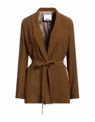 Erika Cavallini Womens Blazer Khaki
