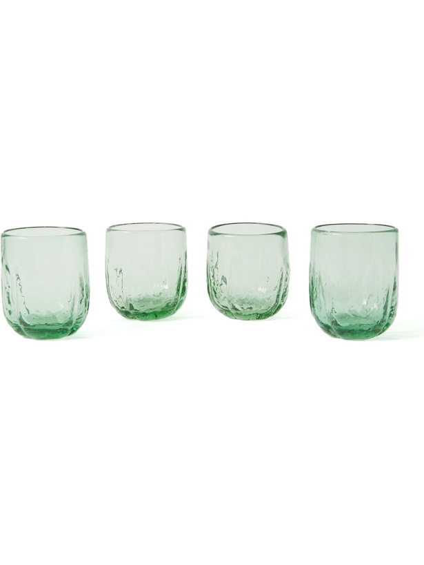 Photo: General Admission - Cactus Set of Four Recycled Glass Cups