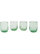 General Admission - Cactus Set of Four Recycled Glass Cups