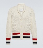 Thom Browne - Cashmere cable-knit cardigan