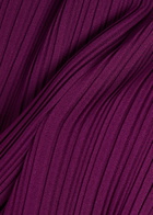 Forte_forte Plissé Crepe Trousers Red