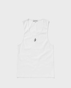 Jw Anderson Anchor Embroidery Vest White - Mens - Tank Tops