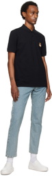 Moschino Blue Garment-Washed Jeans